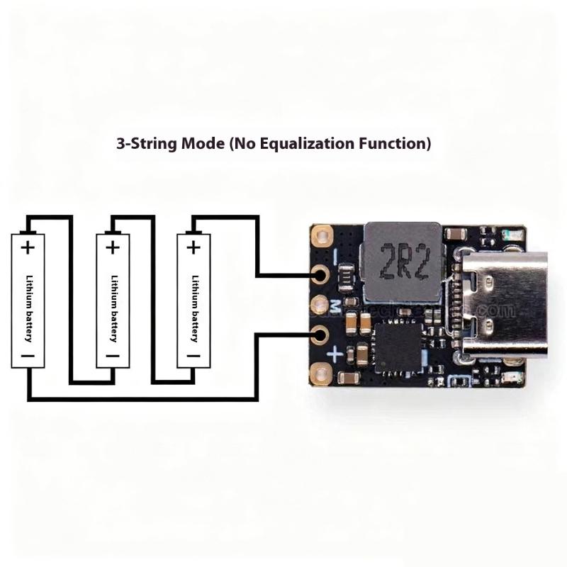 4.5V-9.5V Input Voltages 3.7V LiBattery Chargers Boost Converters Module With Highly temperature Stability for Power Tool