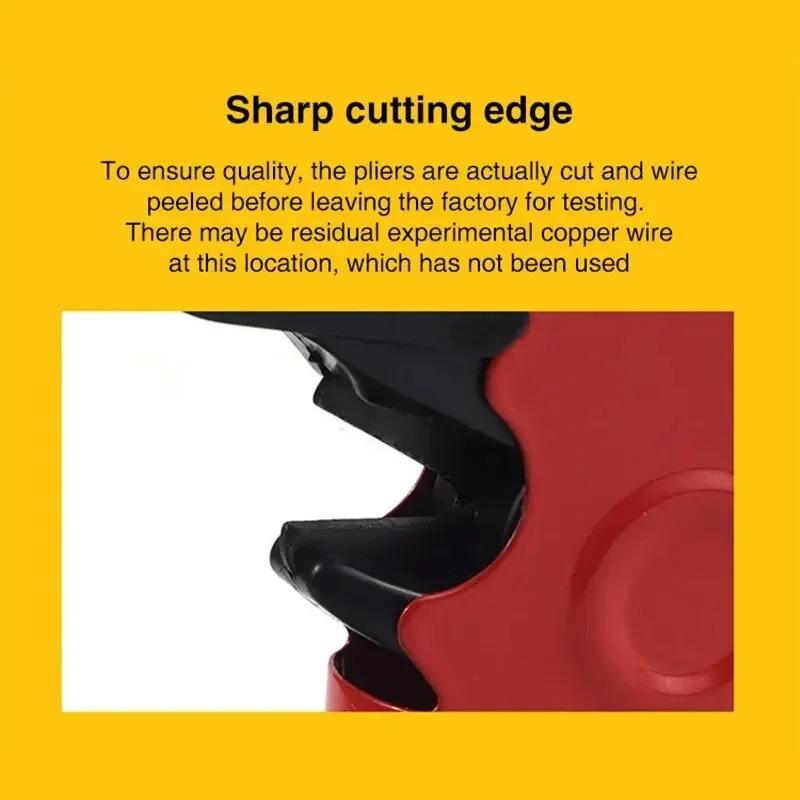 Multifunktionale Entenschnabel-Abisolierzange: Einstellbarer Automatischer Kabelabisolierer mit Schneider, Perfekt für Elektriker!