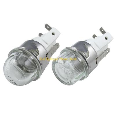B46E Mikrowellenlampenständer Lichtadapter Basis 25W Rund für Kopf/Flach für Kopf Tempere