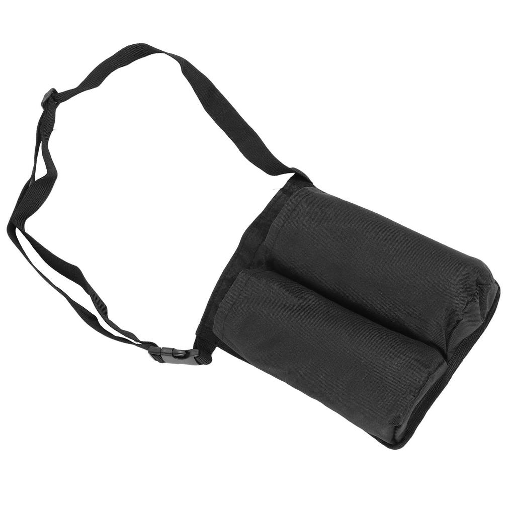 Torba na butelkę do masażu Tkanina Oxford 600D Odporna na rozdarcia Regulowany pasek Uchwyt na talię na balsam do masażu na balsam