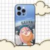 Y-Yuru C-Camp Anime Phone Case For iPhone 16e,16,15,14,13,12,11,Pro,X,XS,Max,XR,Plus,Mini Soft Black Cover