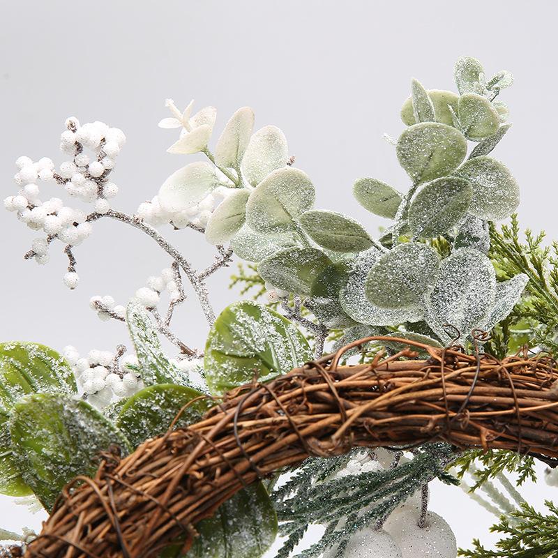 60Cm Christmas Decorations Artificial Wreath Door Hanging Wall Wall Hanging Easter North America South America