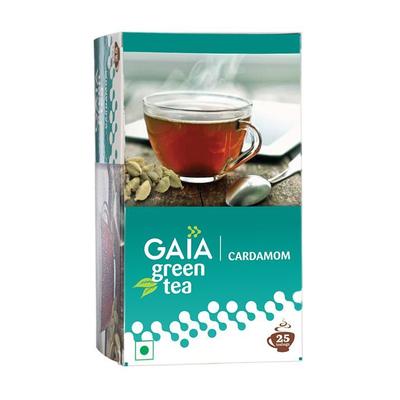 Grüner Tee mit Kardamom (25er Pack, 2g), Grüner Tee-Kardamom, Gaia