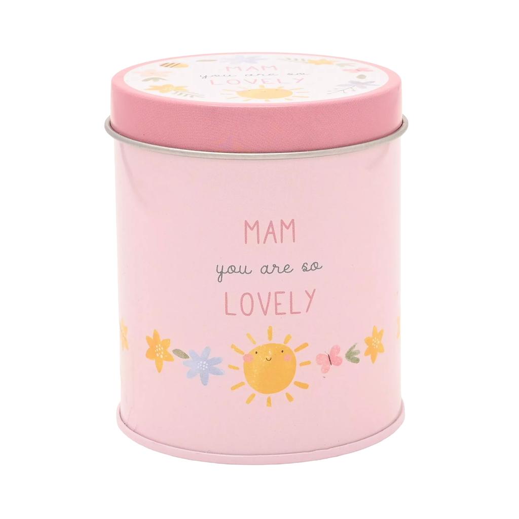 Celebrations Love Life Mam Tin Candle