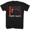 Naughty By Nature - Chainlink - American Classics - Solid Black Adult Short Slee