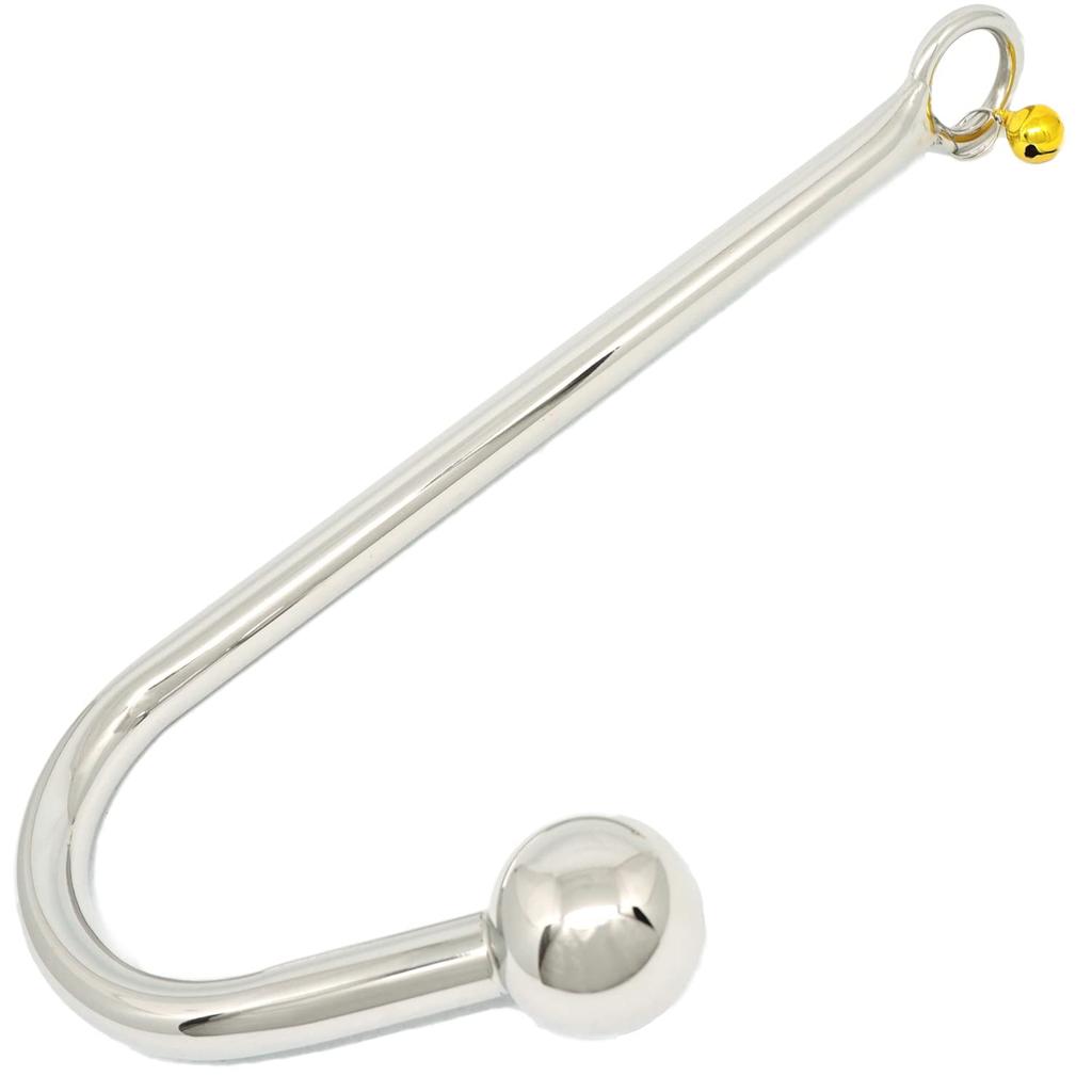 Praxia Anal Metal Hook for Anal SM Prostate Maximum Diameter 3cm Hook, Training, Bondage, Restraints, Massage,