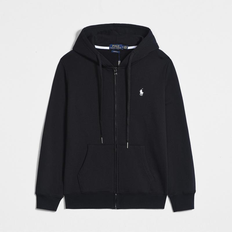 Got Now Raf RL Rits Hoodie met Kleine Pony Borduurwerk - Lente/Herfst Herenjas S