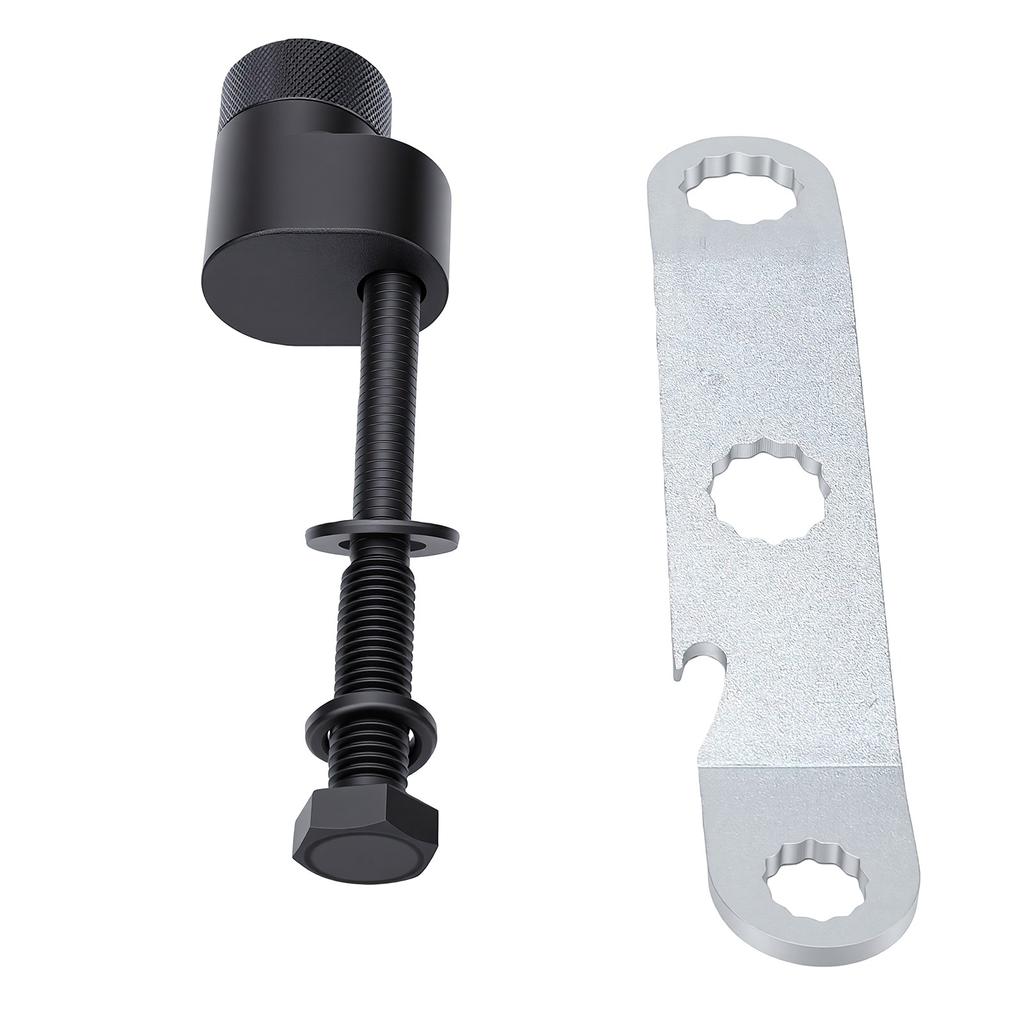 Hitch Pin Lock Fit for Doubletrack Bike Racks Iron Trailer Hitch Lock with Wrench