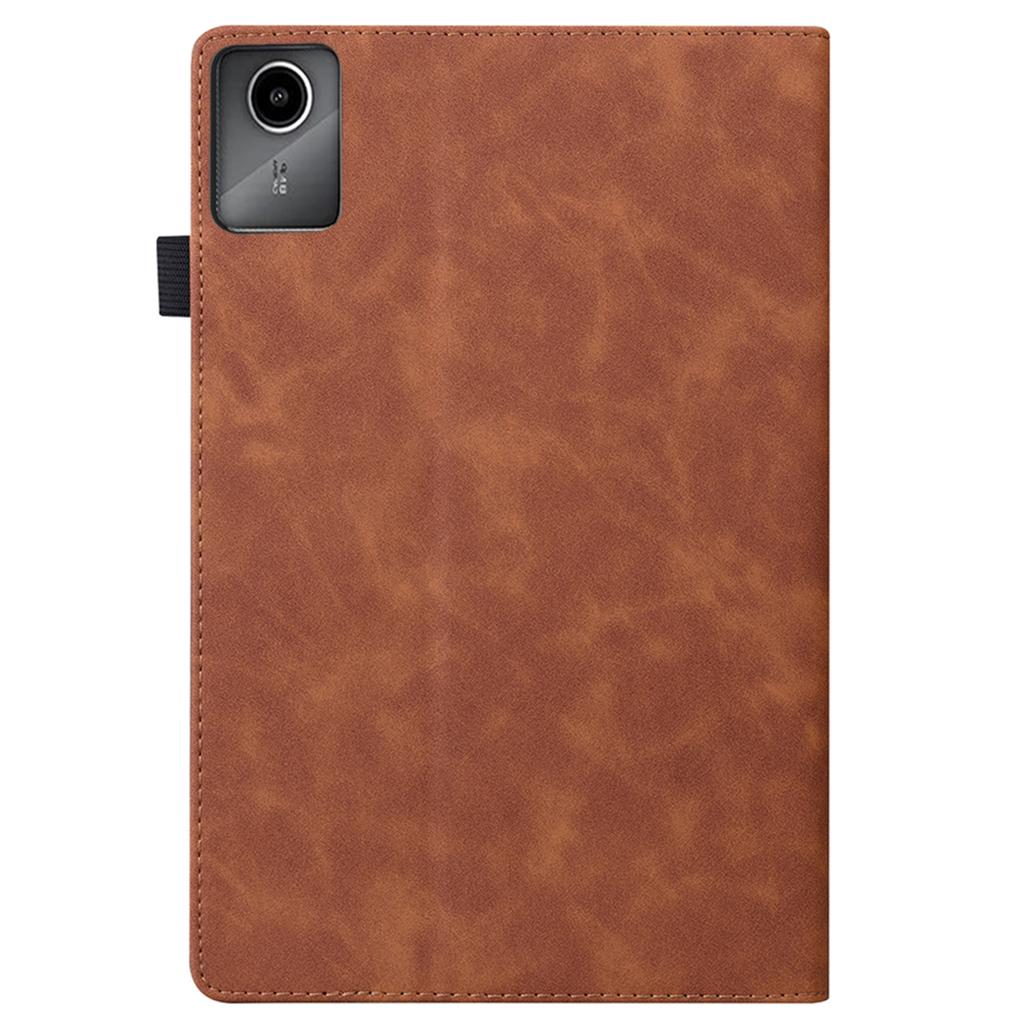 For Lenovo Xiaoxin Pad 2025 TB365FC Case PU Leather Protective Folio Tablet Cover with Card Holder