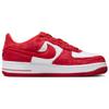Nike Air Force 1 Low GS Valentinstag 2024 Kinder Sneakers Rot Feuerrot Hellpurpur FZ3552-612