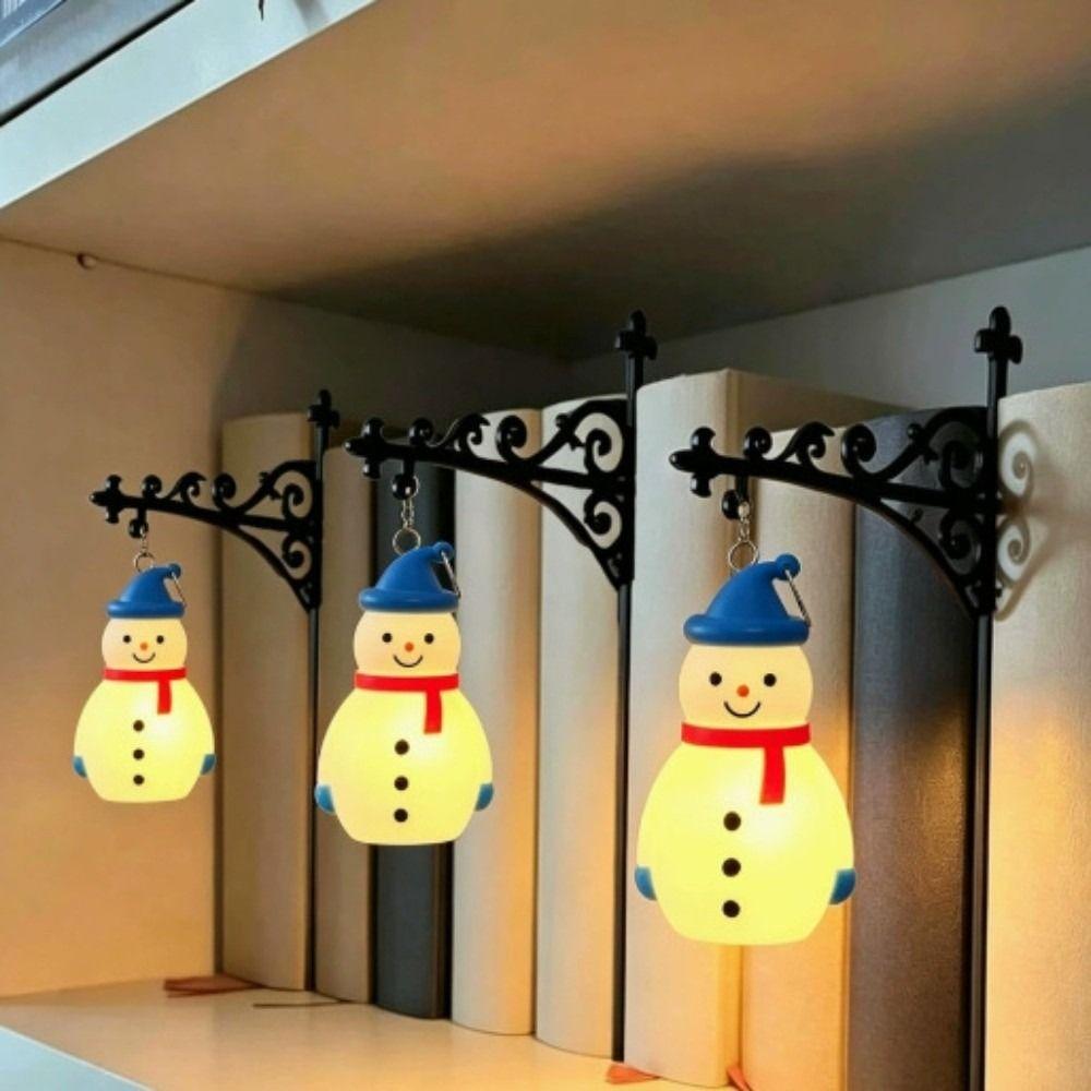 Warm White Light Bookshelf LED Lamp Metal Mini Bookshelf Light Book Nook Decor  Book Lover Gifts