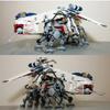Hot Toys Star Wars  Republic Dropship With AT-OT Walker Compatible 10195 Transport Ship Toys For Children Christmas Gifts