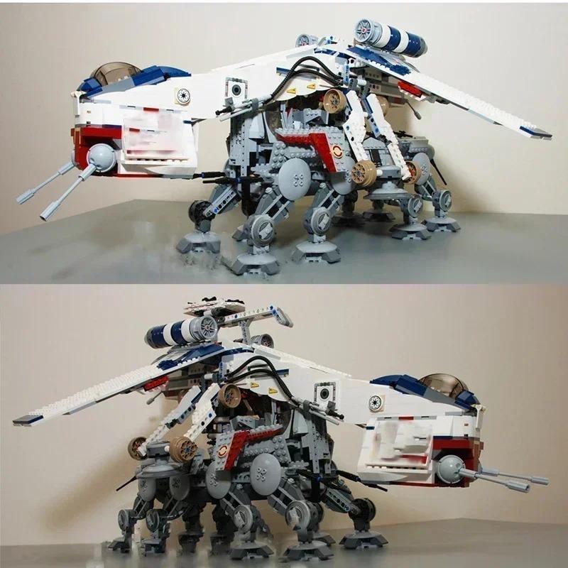 Hot Toys Star Wars  Republic Dropship With AT-OT Walker Compatible 10195 Transport Ship Toys For Children Christmas Gifts
