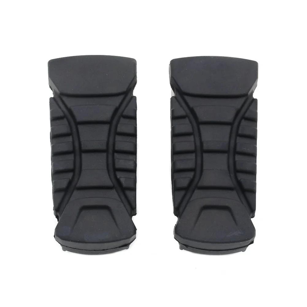 2X Motorcycle Rear Footpegs Plate Footrest Rubber Pad Cover Universal For BMW R1200GS LC/ADV Adventure R1250 GS LC/ADV 2013-2018