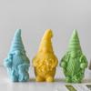Zwerg-Silikonform zur Kerzenherstellung, 3D-Zwerg-Harz-Bastelformen, Silikonstruktur, geeignet für ästhetische Raumdekorationen