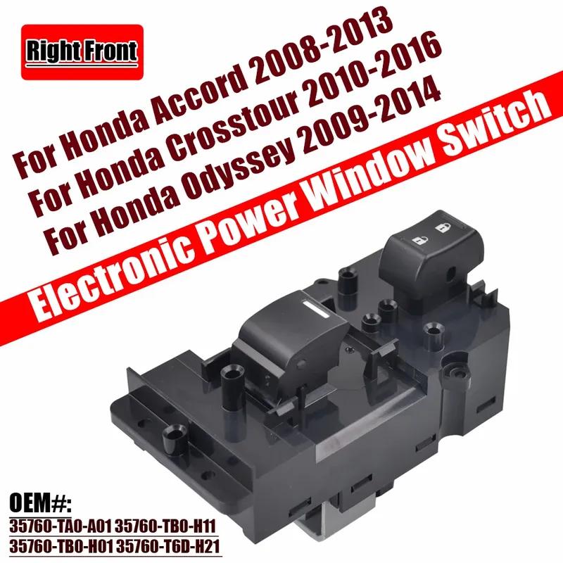 Right Front Door Power Master Window Switch Electric Controller Button For Honda Accord 2008-2013 35760-TB0-H01