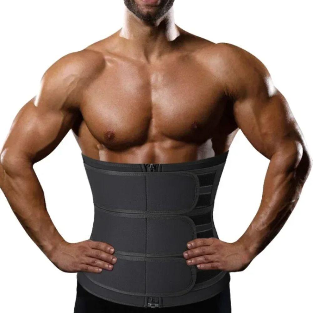 Sauna Sweat Abdominal Slimming Belt Compression Fitness Body Shaper Waist Trimmer Belly Girdle