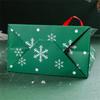 Creative Bow Snowflake Gift Bag Small Size Lovely Christmas Gift Bag Christmas Gift Bag Ribbon Handle For Festive Decorations