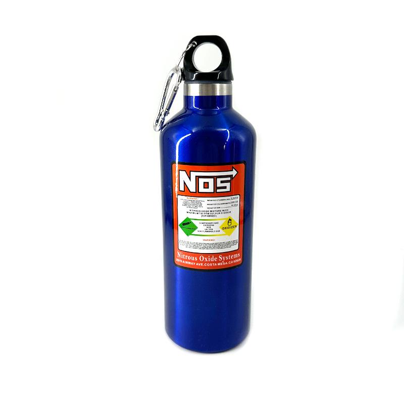 NOS Nitrous Oxide Kettle: 500ML JDM Insulated Water Bottle for Motorcycle and Mountain Bike Cycling