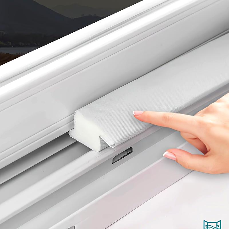 [1 Roll Z-Shaped Strip] Windproof Soundproof 1 Roll Z-Shaped Plastic Window Sealing Strip | Easy Install,Durable Door and Window Seal,Sound Insulation