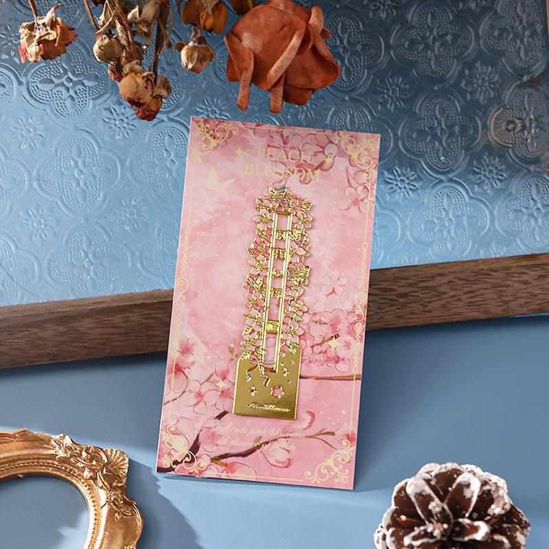 Exquisites Retro Schmetterling Metalllesezeichen - Elegante literarische Seitenklemme, Perfektes Abschlussgeschenk für Studenten