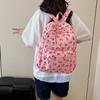 ins cute cartoon printed backpack Japanese style girl schoolbag women cute cherry travel bag