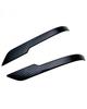 Kuroobaa Side Mirror Garnish for Toyota New Prius 5th Custom Exterior ABS Accessories 2-Piece (60 Series, Generation), Parts, Resin, Dress-Up (Carbon