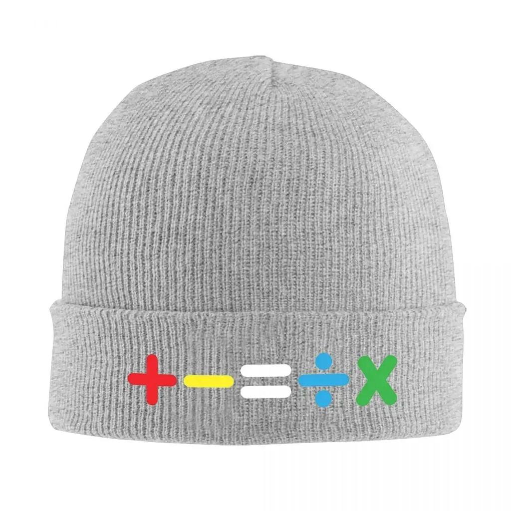 New Mathematics Ed Sheeran Music Knitted Hat For Women Unisex Beanie Winter Hat Acrylic Warm Caps
