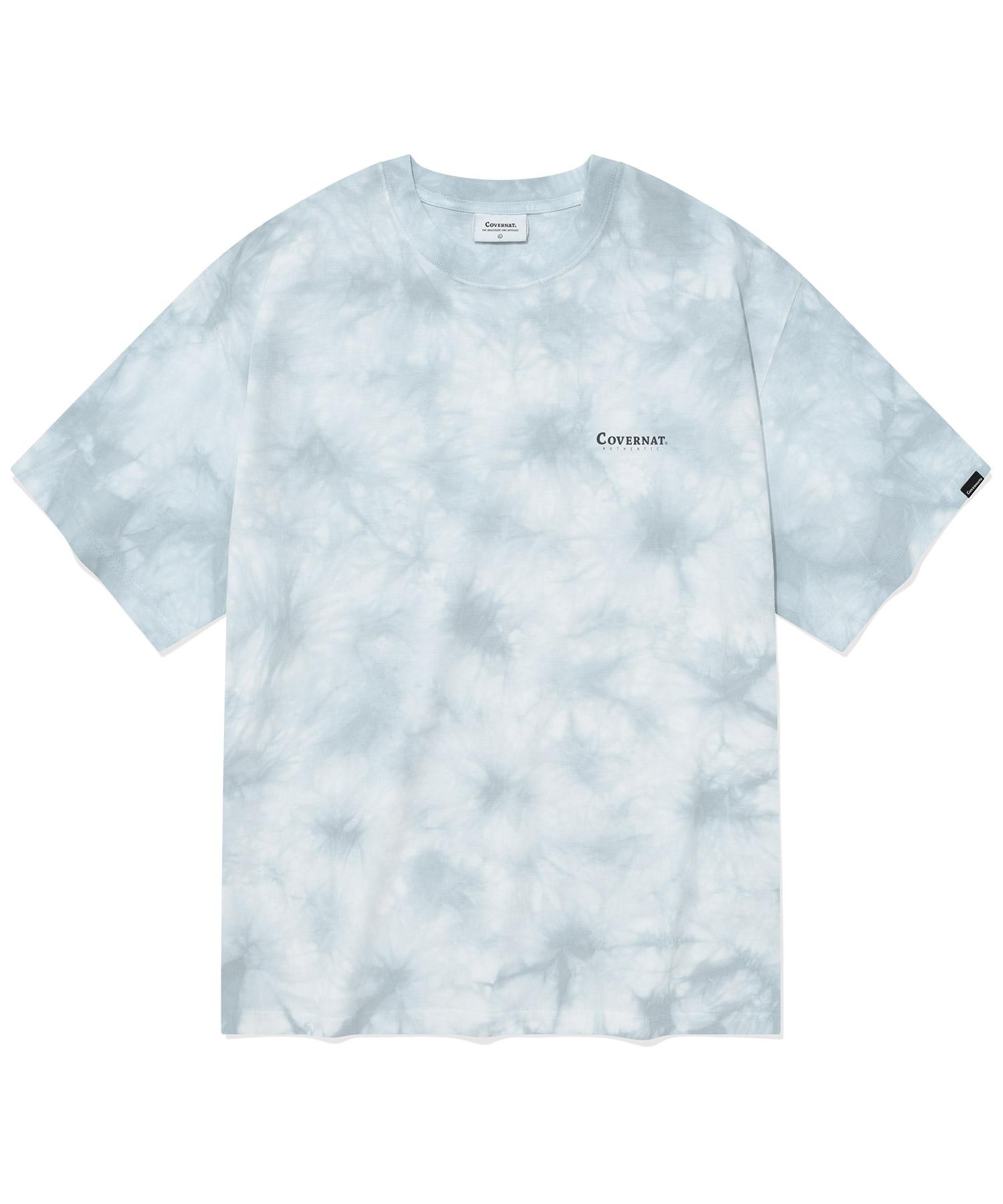 Covernat Authentic Over-Dyed T-Shirt Light Blue Light Blue/M