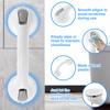 1/2Pcs Shower Grab Bars Non-slip Support Handle Bathroom Safety Grab Rod Handles for Elderly Kid Punch Free Suction Cup Handrail
