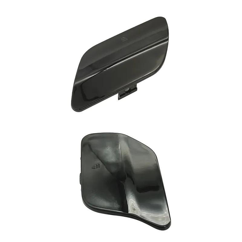For Mercedes W205 Car Rear Bumper Tow Hook Cover Cap Black White For Benz C Class C180 C200 C220 C250 C300 2058850224 2015-2021