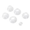 5 Pcs Duckbill Valves Flange Inserts Kit 13 15 17 19 21mm Pump Parts Replacement for Electric Pumps