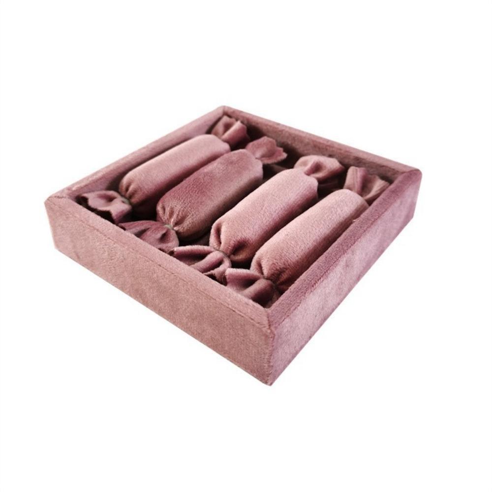 

Packaging Jewelry Storage Box Holder Candy Shaped Ring Stick Fashion Rings Show Rack Gifts