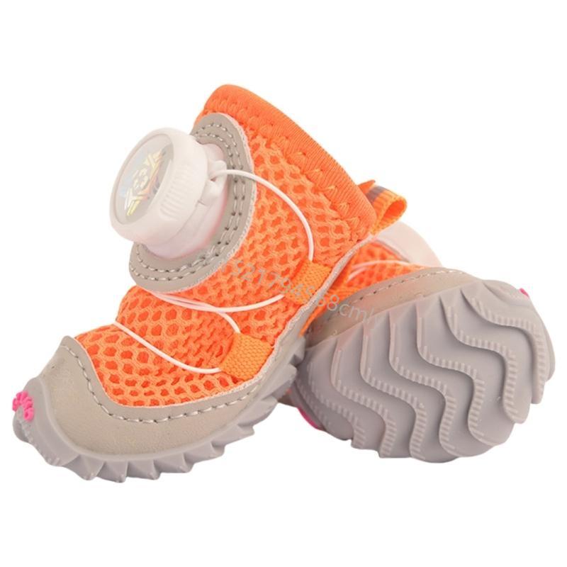 2 buc Plase Reflectorizante Permeabile Pantofi Câine Pantofi Animal de Companie cu Talpă Moale pentru Protecția Animalului de Companie Accesorii pentru Labe Animale de Companie 6XDE