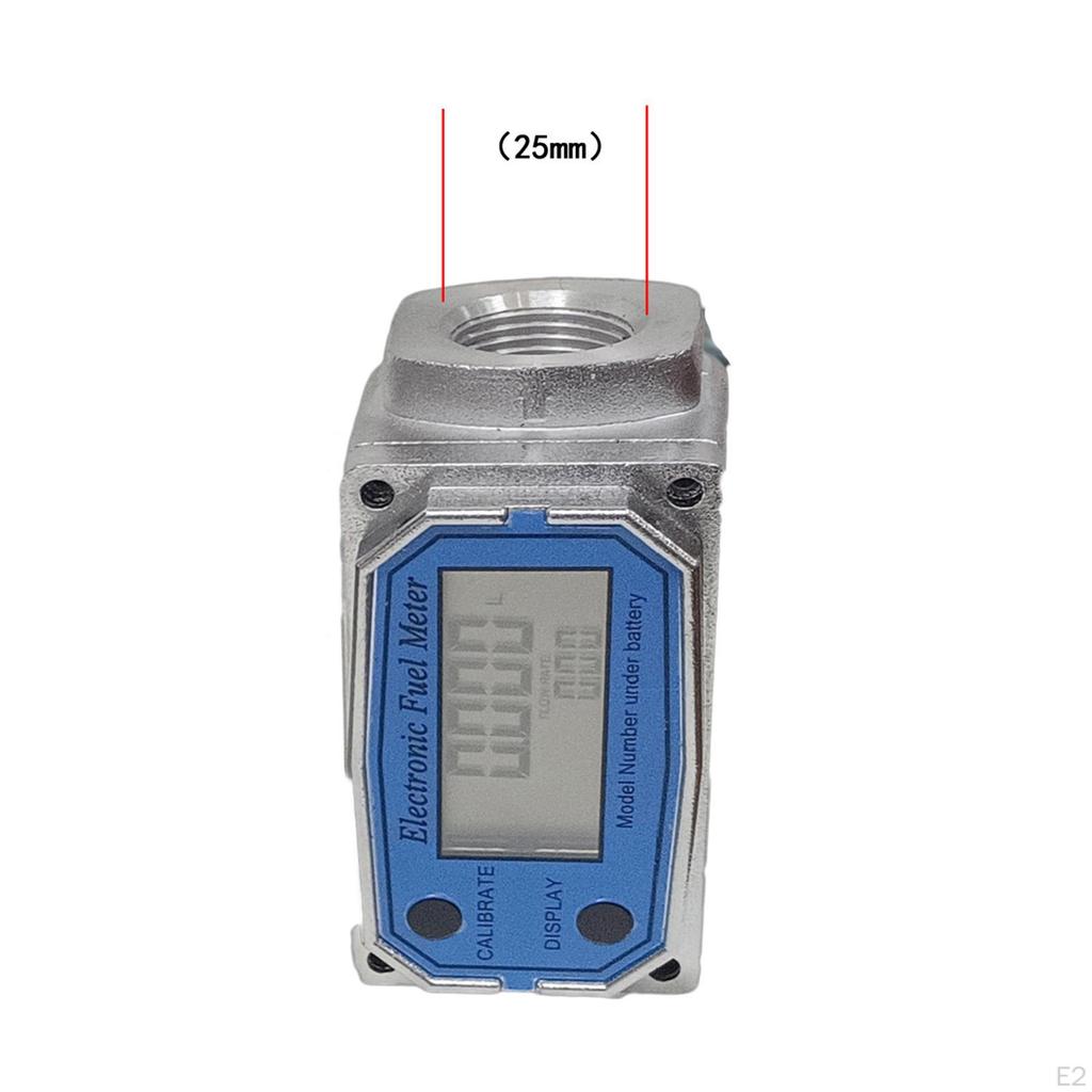 Advanced Digital Fuel Flow Meter with LCD Display