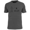 Mens Boeing Chinook CH47 Military Aircraft Blueprint T Shirt Chopper