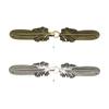 Antique Cardigan Button Pin Feathered Alloy Cardigan Clip Button Sweater Fasteners Button Clip for Fashion Enthusiasts