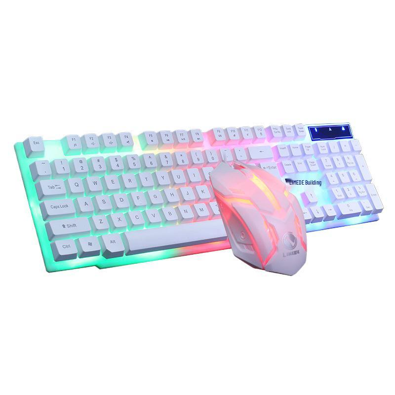 LiMei GTX300 USB Wired Backlit Gaming Keyboard & Mouse Set