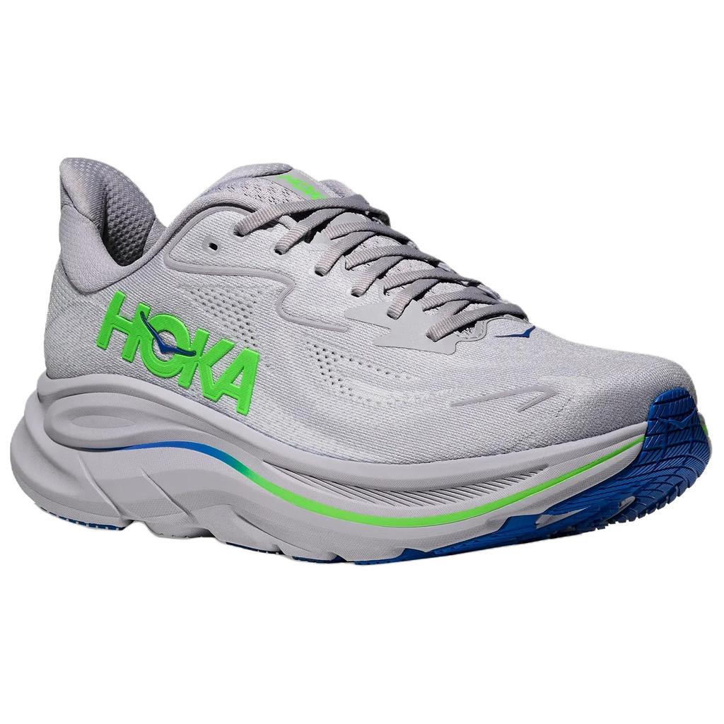 Hoka One One Clifton 10 Comfortable Durable Breathable Running Shoes Men sneaker Gray Green 1162030-AYNN