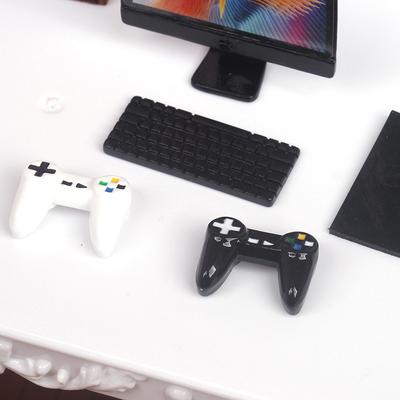 1 Stück 1:12 puppenhaus Miniatur Simulation Gamepad Spiel Controller Modell Wohnzimmer Szene Decor Spielzeug Puppe Haus Zubehör