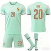 Tricou de Fotbal Franța Away Cupa Mondială 2026 pentru Copii și Adulți DOUE #20