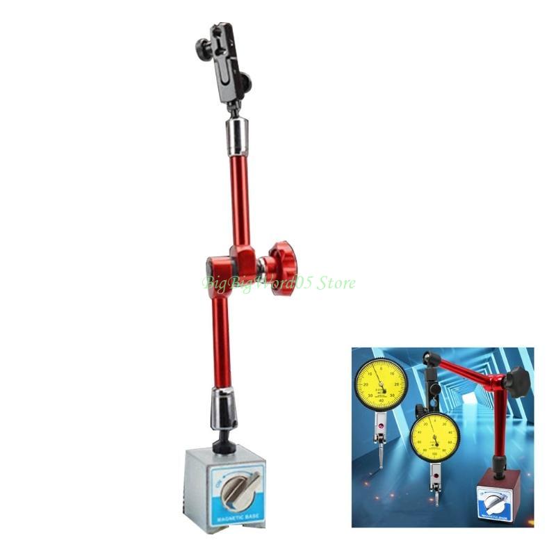 24TE Metal Test Indicator Holder Use for Metalwork Pieces and Maintain Fine Adjustment Universal Swivel Clamp Reliable