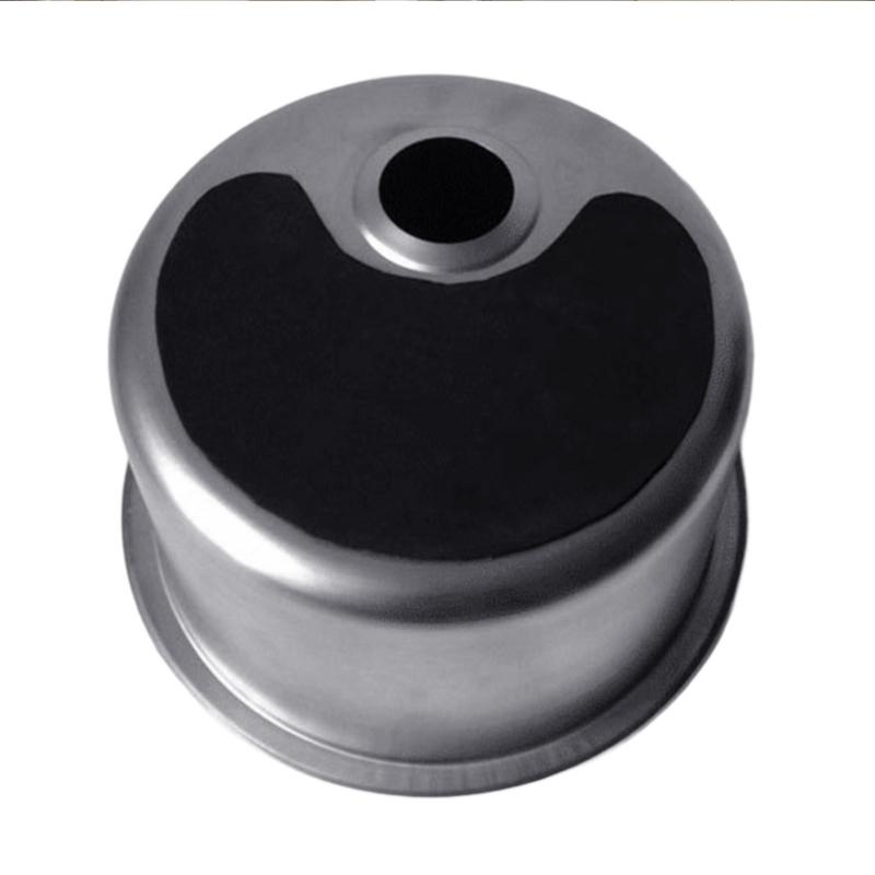 Stainless Steels Round Kitchen Sinks Single Bowl Dish Washing Sink Balcony Wash Basin Kitchen Vegetable Small Sink