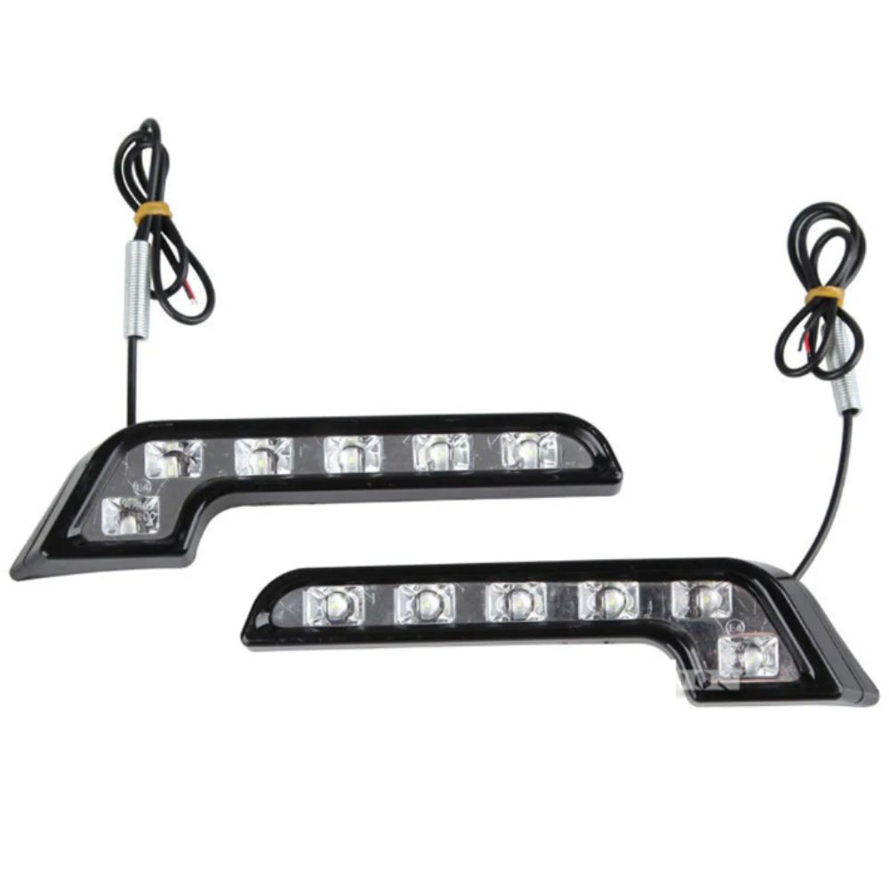 6 LED L Shaped Driving Lamp Waterproof Car LED Lamp Lights Fog Light  Fog Conditions