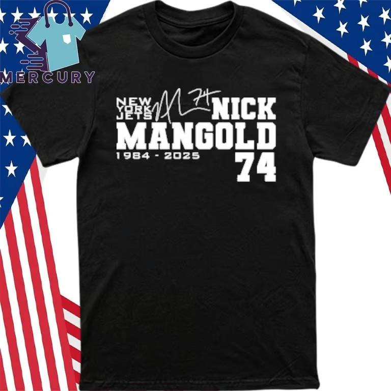 Jets Nick Mangold 1984-2025 T-Shirt Unisex T-Shirt L