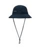 BROMPTON LONDON Mest Point Seersucker Bucket Hat - Navy (P265Aha103)