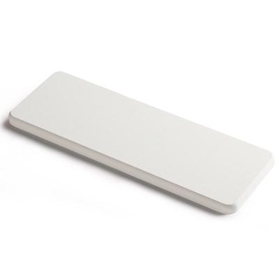 IRETION Diatomaceous Earth Soap Tray, Absorbent, Quick-Drying, Deodorizing, Non-Asbestos, 22.5cm X 8cm X 0.9cm (White)