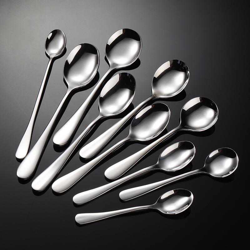 410 stainless steel 081 series multi-specification western food knives, forks, spoons, hotel tableware gifts, heavy 1010
