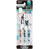 Skater Toothbrush, Soft Clear, Set of 3, for Preschoolers (Ages 3-5), Shinkalion World, Boys (TBCR5T)