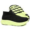 Men‘s Running Shoes Slip-on Socks Shoes Breathable Knit Casual Sneakers Anti-slip Fitness Walking Shoes Male Lightweight Flats